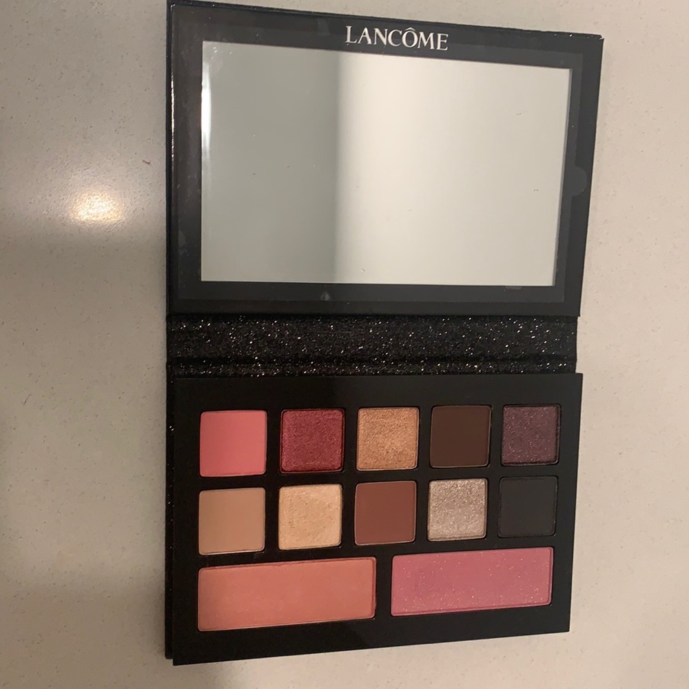 NWOT Lancome eye shadow & blush palette